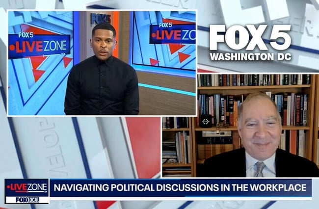 Talking politics at work?